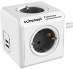 CubeNest PowerCube Extended USB C+C PD 35 W szürke (3518)