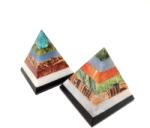 R. M. ékszer Multicolor piramis 5, 5-6cm PERU DB (014049)