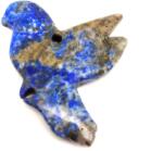 R. M. ékszer Ásvány medálok Lapis átfúrt galamb 55mm (010271)