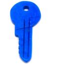 R. M. ékszer Howlit kék szinezett kulcs 40-48mm (010257)