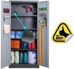 Plus Mobilier DULAP METALIC PT. UNELTE/SCULE USOARE CU 3 RAFTURI 900x400x1800 mm (LxlxH), 60 kg/polita, Asamblat, PLUS gri 2 3 60 kg 900x400x1800 Dulap metalic scule/unelte (61003955) Dulap arhivare