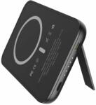 VEGER MagOn Kick Powerbank - fekete Wireless MagSafe powerbank 5000mAh, 2A