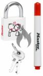 CZ - S Master Lock 3430EURDLOV_partners tömör alumínium lakat 30 mm