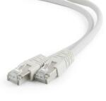 Spacer Cablu Patch cord S/FTP SPACER Cat6, cupru-aluminiu, 5 m, AWG26, Alb (SPPC-SFTP-CAT6-5M)