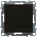 Legrand 721443 Suno vakfedél Program Mosaic adapterrel, fekete (721443)