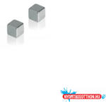 Franken Mágnes, 1x1x1x1cm, erõs, üvegtáblához, 4 db/csomag, Franken ezüst (30772) - nyomtassotthon