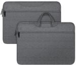 Dux Ducis LBTC kézitáska álló LAPTOP/NOTEBOOK/TABLET (univerzális, textil, kézpánt, 15.5-16" méret) SÖTÉTSZÜRKE GP-157341 (GP-157341)