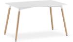  Téglalap alakú fa étkezőasztal 120cm x 80cm - fehér | model_3323_1-ADRIA-TRX12080 (model_3323_1-ADRIA-TRX12080)