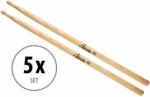 XDrum 8D Hickory Fa Dobverők, 5 pár (KST36480)