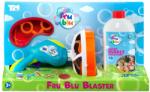 Fru Blu Set lansator baloane de sapun si solutie, Fru Blu, Blaster 2 in 1 Tub balon de sapun