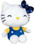 Play by Play Jucarie de plus, Play by Play, Hello Kitty cu salopeta albastra, Editie Aniversara, 22 cm (N00003377_001)