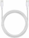 Blue Star kábel - Type-C (USB-C) / Type-C (USB-C) fehér kábel 1m, 60W