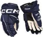 CCM Tacks XF 80 Navy/White Junior Hokikesztyűk 11 hüvelyk
