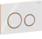 GEBERIT Sigma50 Round Működtetőlap, fehér/vörösarany
