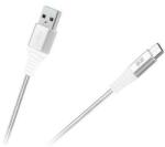 Rebel Cablu Usb - Usb Tip C Rebel 100 Cm Alb (rb-6001-100-w) - pcone