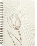Clairefontaine spirálfüzet ( A5, 74 lap, pontozott) Tulip paper (4) (813068C)