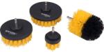 Extol nylon csiszoló kefe klt. 4 db; 1/4" ×25 mm csap, fúrógépbe fogható (904000)