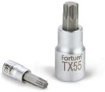 Fortum bitdugófej, torx, 1/4" , 61CrV5/S2, mattkróm; TX27 FORTUM (4701724)