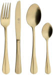 Pozzi Milano Rozsdamentes acél evőeszközszett 24db-os (villa, kés, kanál, teáskanál), Gold (PM0111G)