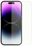 BestCase Folie sticla compatibila cu Apple iPhone 15 Pro Max, 0.33mm, 9H, Transparent, Case friendly, Folia nu acopera tot ecranul (1694431)