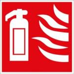 CZ Fotolumineszcens matrica Tűzoltó készülék 150 x 150 mm