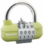 CZ - S Master Lock 1523EURD vízszintes kombinált lakat - zöld