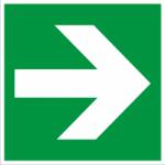 CZ Fotolumineszcens asztali irány nyíl egyenes 300 x 300 mm