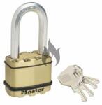 CZ - S Master Lock Excell M5BEURDLH sárgaréz lakat 50 mm