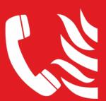 CZ Tűzjelző fotolumineszcens matrica 150 x 150 mm AKCIÓ