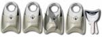CZ - S Master Lock Fusion 195EURQSN készlet 4 db fém lakat 20 mm