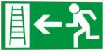 CZ Fotolumineszcens matrica Menekülő létra - bal irány 210 x 100 mm