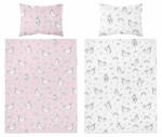 Detexpol Pamut ágynemű unikornis - rózsaszín és fehér