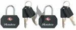 CZ - S Master Lock TSA 4681EURTBLK 2 db lakat készlet - fekete