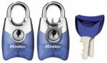 CZ - S Master Lock Fusion 4630EURTAST készlet 2 db 20 mm-es lakatból (kék)