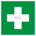 CZ Matrica Elsősegélynyújtás 150 x 150 mm