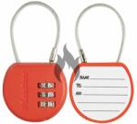 CZ - S Master Lock 4671EURDCOL csomagtartó lakat - narancssárga