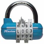 CZ - S Master Lock 1534EURD vízszintes kombinált lakat - kék