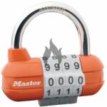 CZ - S Master Lock 1523EURD vízszintes kombinált lakat - narancssárga