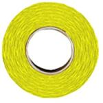 FORTUNA Árazószalag FORTUNA 22x12 mm perforált sárga 10 tekercs/csomag (FO00009) - irodaszerwebaruhaz