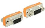 Delock Gender Changer null modem csatlakozó DSUB 9 aljzat > DSUB 9 aljzat csatlakozókkal (DL65570) (DL65570)