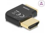 Delock HDMI adapter apa - anya 90 fok jobbra hajlítva 8K 60 Hz fém (DL60015) (DL60015)