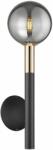 Zuma Line Arcturus lampă de perete 1x4 W negru-auriu W0574-01B-SDFZ (W057401BSDFZ)