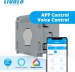 LIVOLO Modul intrerupator inteligent EC simplu tactil, Generatie Noua (VL-FC1Z2-2GSTL)