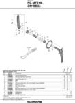 Shimano Deore MT510-1 Integrált hajtómű 2024 (FC MT5101 EXA4L)