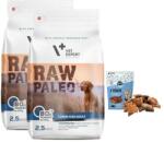 VetExpert VETEXPERT Nyers Paleo Adult Large 2x2, 5kg + Mr. Bandit Cubes - lazac kockák 500g