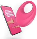 EasyConnect Vibrating Cockring Leo App-Controlled Pink Inel pentru penis