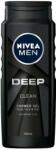 Nivea Gel de dus Nivea men deep clean 500 ml - e-cadoulperfect