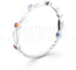  14 karátos fehérarany alkalmi gyűrű (AU12412) AU12412