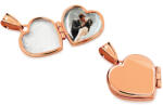 Heratis Forever Fényképes medailon rosé aranyból Szív IZ14859R