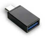 everActive adapter USB 3.0-ról USB-C-re fekete 1 db (ADOTG-01)